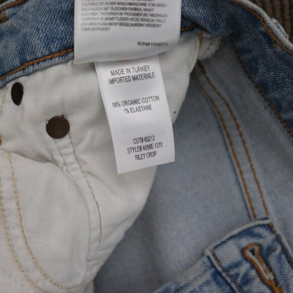 AGOLDE Riley High Rise Straight Crop - Dynamic - Size 25 - Picture 11 of 11